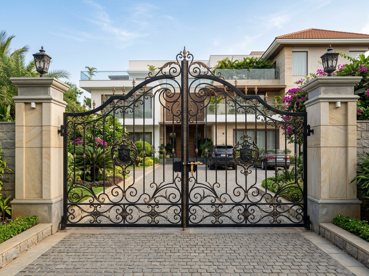 Custom MS gate fabrication in Ludhiana by Lotey Metalcrafts